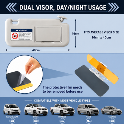 Polarised Vision Visor (Day & Night)